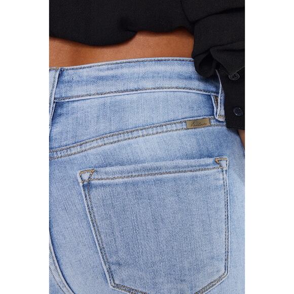 Kan Can High Rise Crop Bootcut Denim Jeans Pants - KC9354M - Size 11/29 - Picture 8 of 10